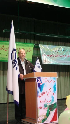 مراسم استقبال از دانشجویان ورودی جدید  دانشگاه فرهنگیان خراسان شمالی با حضور دکتر تاجیک اسماعیلی 10