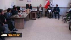 نشست صمیمی دکتر تاجیک اسماعیلی با  اساتید و کارکنان  دانشگاه فرهنگیان خراسان شمالی  2