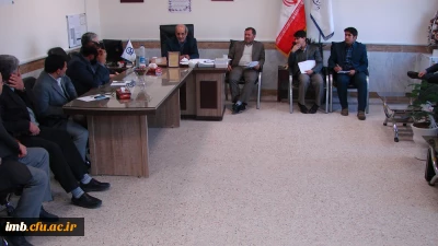 نشست صمیمی دکتر تاجیک اسماعیلی با  اساتید و کارکنان  دانشگاه فرهنگیان خراسان شمالی