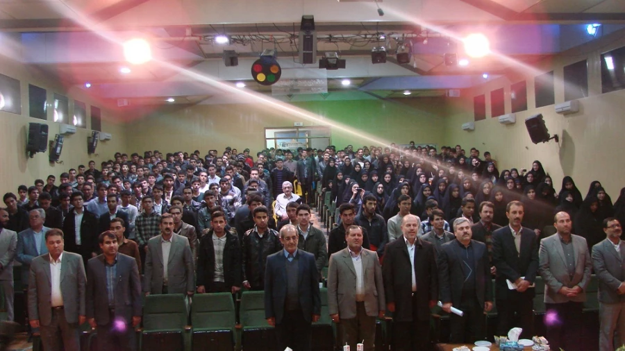 دکتر صفرزاده در مراسم استقبال از دانشجویان ورودی جدید دانشگاه فرهنگیان خراسان شمالی  4