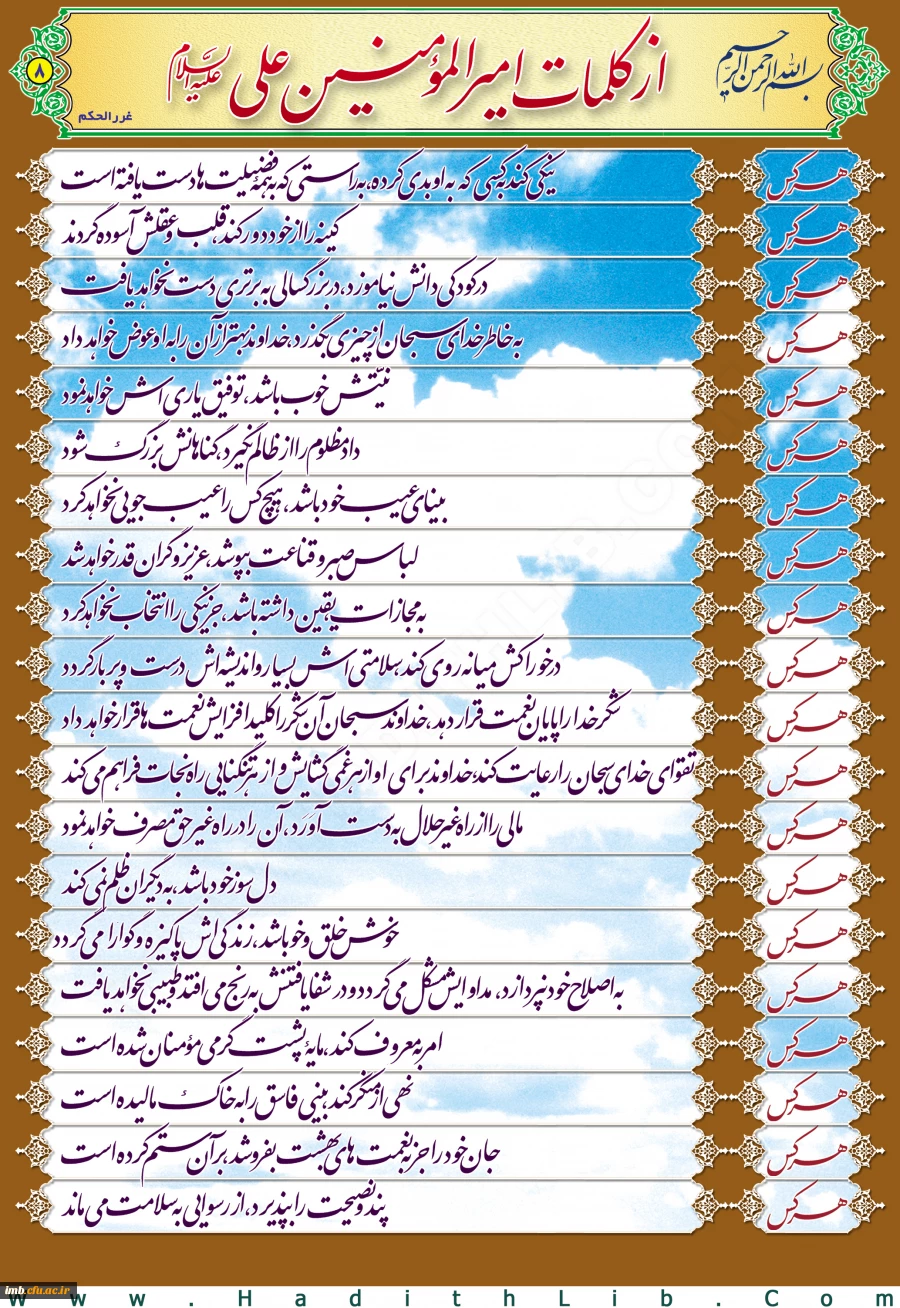 کلام نورانی امیرالمومنین  2