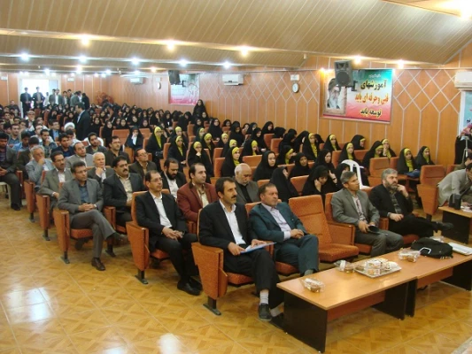 مراسم گرامیداشت مقام معلم و هفته آموزش دانشگاه فرهنگیان خراسان شمالی 9