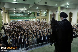 رهبر معظم انقلاب اسلامی در دیدار با هزاران نفر از معلمان سراسر کشور:
