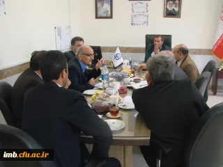 بازدید کارشناسان ارشد معاونت برنامه ریزی و مدیریت راهبردی ریاست جمهوری از دانشگاه فرهنگیان استان خراسان شمالی