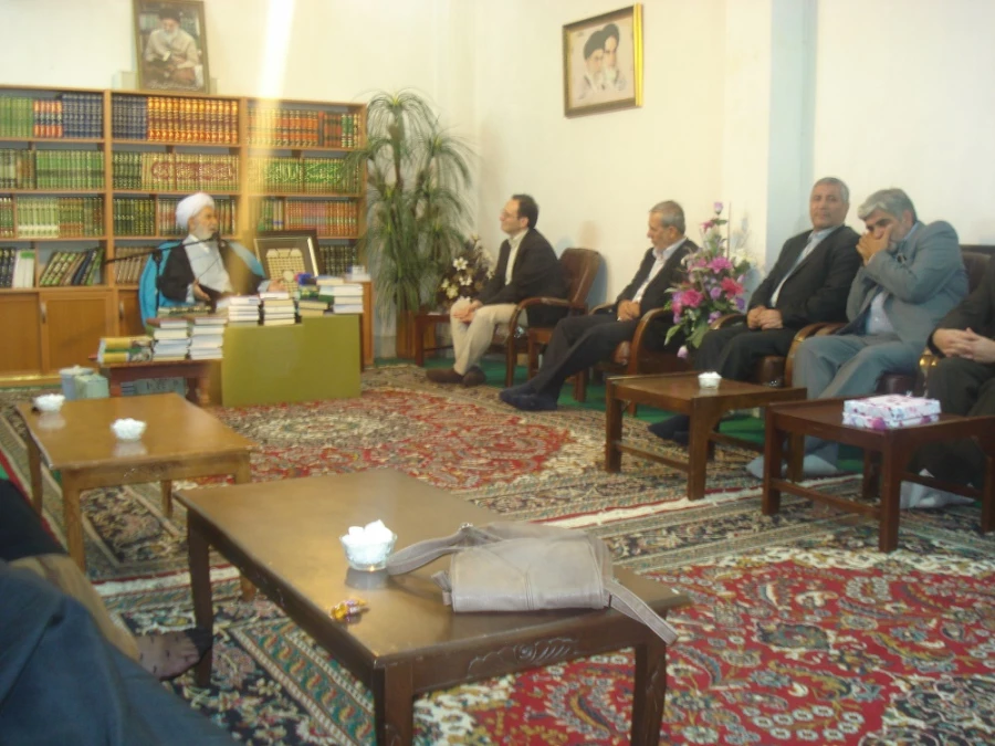 حضور دکتر مهر محمدی ریاست دانشگاه فرهنگیان در خراسان شمالی 
و دیدار با حضرت آیت الله مهمان نواز نماینده مردم خراسان شمالی در مجلس خبرگان رهبری 3