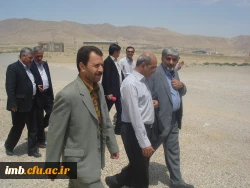 بازدید دکتر مهرمحمدی ریاست دانشگاه فرهنگیان از طرح های عمرانی دانشگاه فرهنگیان خراسان شمالی 5