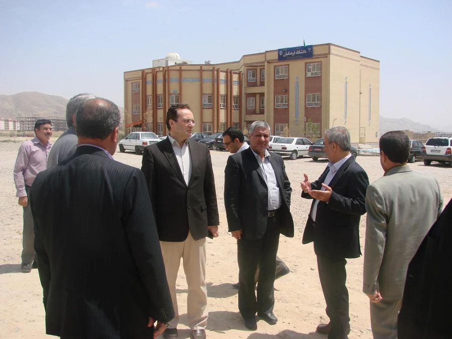 بازدید دکتر مهرمحمدی ریاست دانشگاه فرهنگیان از طرح های عمرانی دانشگاه فرهنگیان خراسان شمالی 10