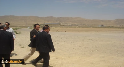 بازدید دکتر مهرمحمدی ریاست دانشگاه فرهنگیان از طرح های عمرانی دانشگاه فرهنگیان خراسان شمالی