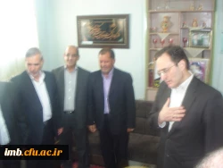 دیدار دکترمهرمحمدی با خانواده شهید علی نیا در خراسان شمالی  3