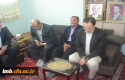 دیدار دکترمهرمحمدی با خانواده شهید علی نیا در خراسان شمالی 2