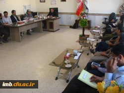 جلسه شورای اداری پردیس امام محمد باقر(ع) بجنورد  2