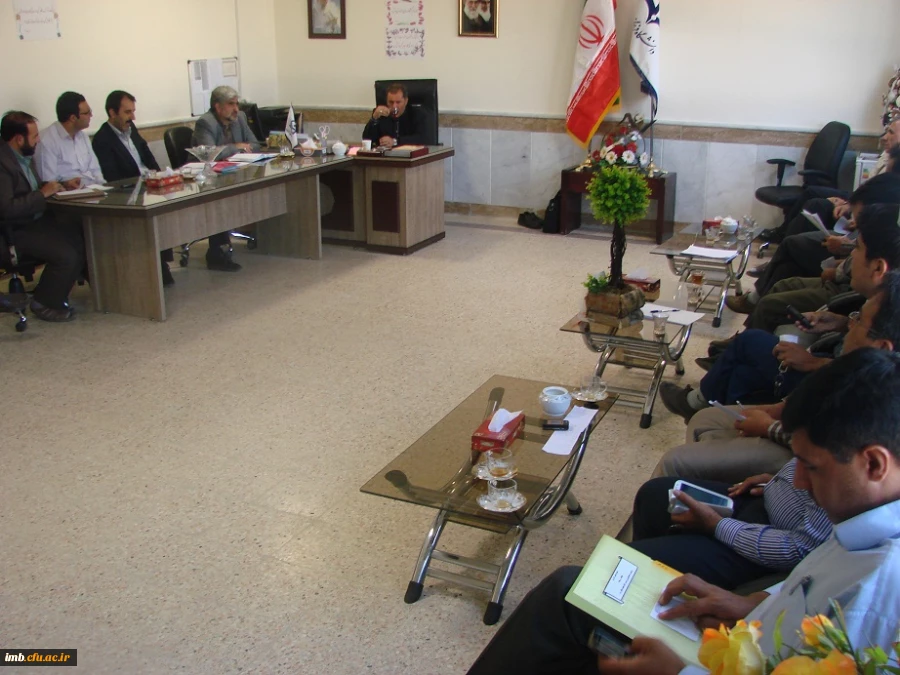 جلسه شورای اداری پردیس امام محمد باقر(ع) بجنورد  2