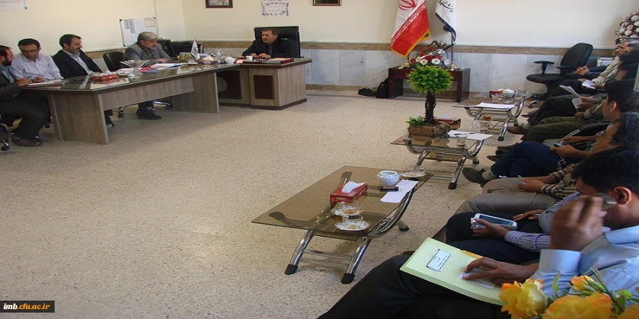 جلسه شورای اداری پردیس امام محمد باقر(ع) بجنورد 2