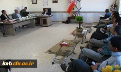 جلسه شورای اداری پردیس امام محمد باقر(ع) بجنورد  2