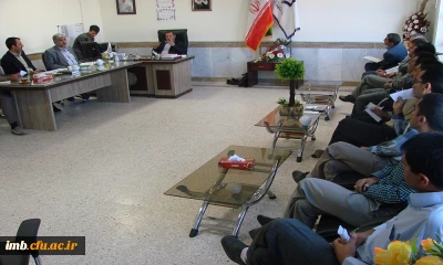 جلسه شورای اداری پردیس امام محمد باقر(ع) بجنورد