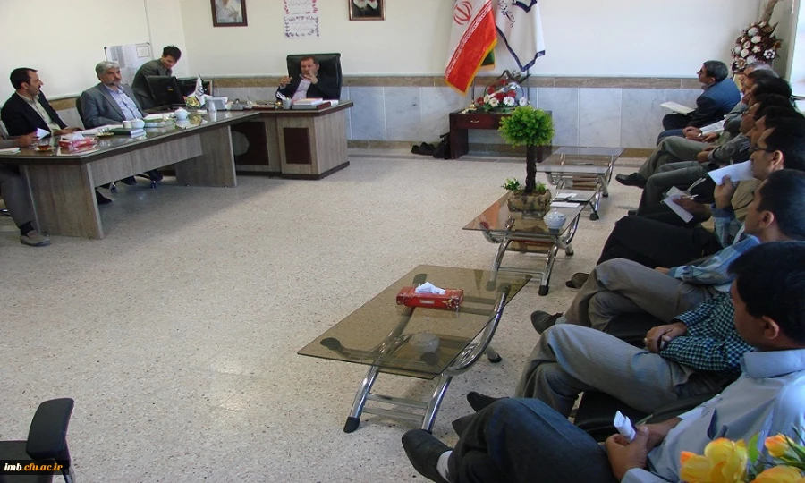 جلسه شورای اداری پردیس امام محمد باقر(ع) بجنورد  2