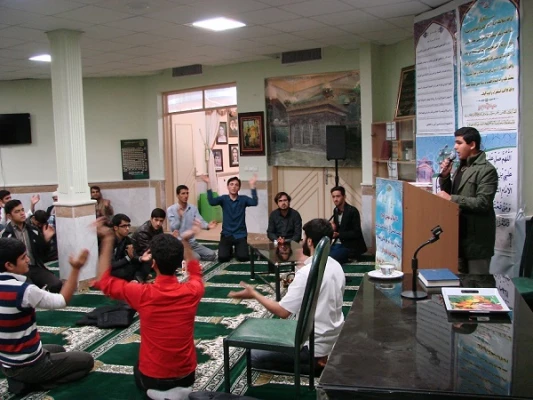 برگزاری مراسم جشن عید بزرگ غدیر  در پردیس امام محمدباقر(ع) بجنورد 2