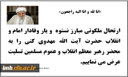 رحلت ایت الله مهدوی کنی 3