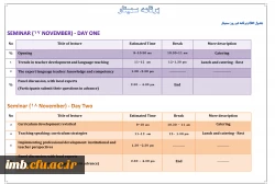 مدیریت همکاری ها و ارتباطات علمی و بین المللی دانشگاه فرهنگیان برگزار می کند:

سمینار و کارگاه تخصصی زبان انگلیسی با حضور پروفسور جک سی ریچاردز 2