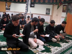 برگزاری مراسم عزاداری شبهای محرم  در پردیس امام محمدباقر(ع) بجنورد 2