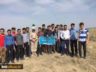 بازدید دانشجویان پردیس از مناطق مرزی