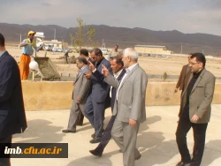 بازدید معاون وزیر و رئیس سازمان نوسازی، توسعه و تجهیز مدارس کشور از دانشگاه فرهنگیان خراسان شمالی 3