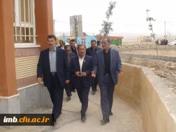 بازدید معاون وزیر و رئیس سازمان نوسازی، توسعه و تجهیز مدارس کشور از دانشگاه فرهنگیان خراسان شمالی 4