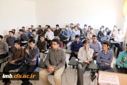 برگزاری کارگاه آموزشی- توجیهی نحوه مشارکت دانشجویان در همایش های علمی 3