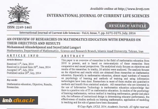 An overview of researches on mathematics education with emphasis on their objectives and results