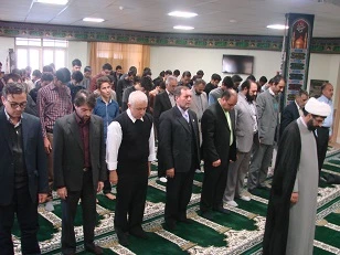 حضور امیردریادار علی وفادار فرمانده یگان های موشکی نیروی دریایی ارتش جمهوری اسلامی ایران در دانشگاه فرهنگیان خراسان شمالی 5