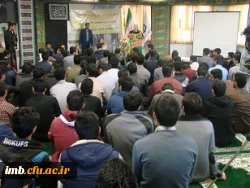 حضور امیردریادار علی وفادار فرمانده یگان های موشکی نیروی دریایی ارتش جمهوری اسلامی ایران در دانشگاه فرهنگیان خراسان شمالی 6