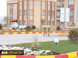 محوطه ی اقامتی دانشجویان