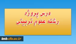 چگونگی اجرای درس «پروژه» در برنامه درسی دوره کارشناسی پیوسته رشته علوم تربیتی گرایش آموزش ابتدایی 2