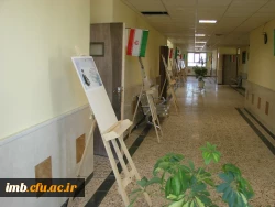 برگزاری نمایشگاه عکس و پوستر ویژه ایام الله دهه ی فجر در دانشگاه فرهنگیان  خراسان شمالی  11