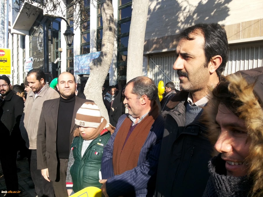 حضور پرشور کارکنان، دانشجویان و اساتید دانشگاه فرهنگیان خراسان شمالی در راهپیمایی 22 بهمن  5