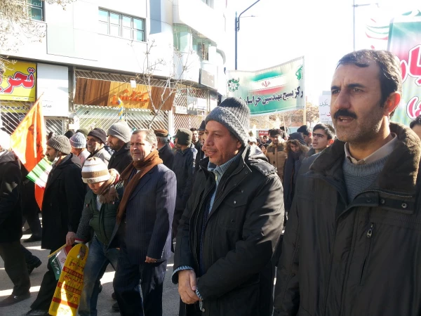 حضور پرشور کارکنان، دانشجویان و اساتید دانشگاه فرهنگیان خراسان شمالی در راهپیمایی 22 بهمن  17