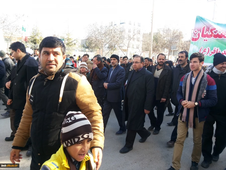 حضور پرشور کارکنان، دانشجویان و اساتید دانشگاه فرهنگیان خراسان شمالی در راهپیمایی 22 بهمن  18