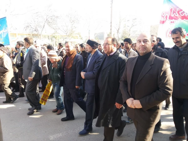 حضور پرشور کارکنان، دانشجویان و اساتید دانشگاه فرهنگیان خراسان شمالی در راهپیمایی 22 بهمن  19