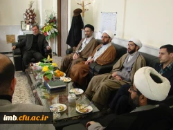 بازدید مسئول دفاترنهاد نمایندگی مقام معظم رهبری دانشگاه های استان از دانشگاه فرهنگیان 2