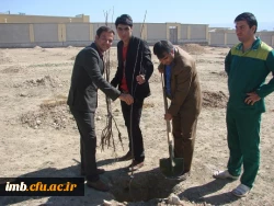 کاشت 1500 نهال در دانشگاه فرهنگیان خراسان شمالی 4