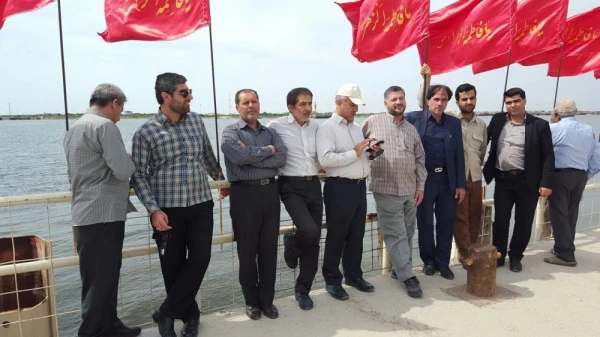 حضور دکتر صفرزاده به همراه روسای دانشگاه ها در اردوی راهیان نور 2