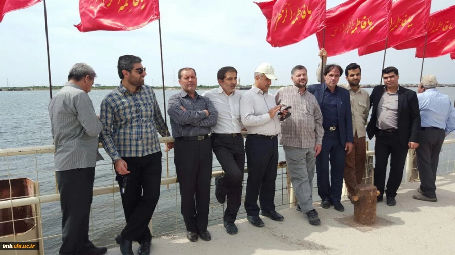 حضور دکتر صفرزاده به همراه روسای دانشگاه ها در اردوی راهیان نور 2