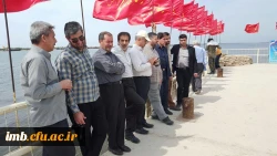 حضور دکتر صفرزاده به همراه روسای دانشگاه ها در اردوی راهیان نور 6