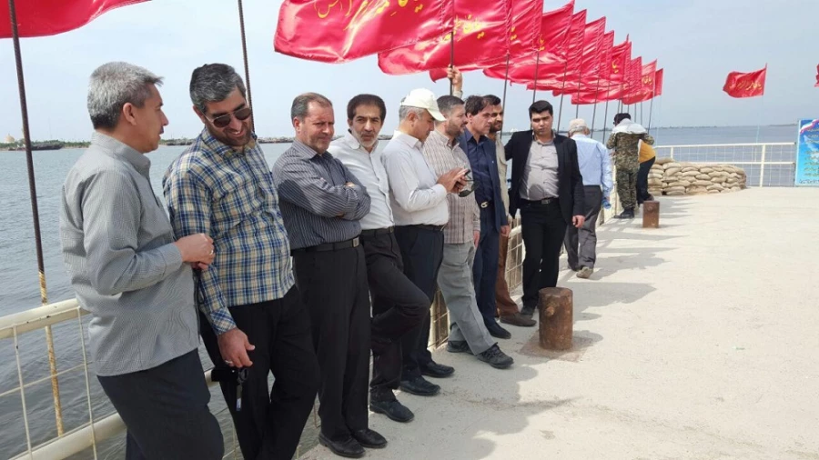 حضور دکتر صفرزاده به همراه روسای دانشگاه ها در اردوی راهیان نور 6