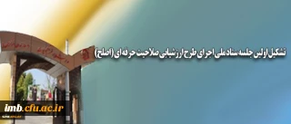 تشکیل اولین جلسه ستاد ملی اجرای طرح ارزشیابی صلاحیت حرفه­ ای (اصلح)