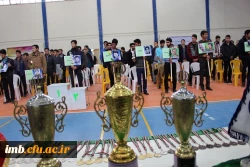 مراسم افتتاحیه المپیادورزشی پردیس امام محمدباقر(ع) بجنورد برگزارشد 2