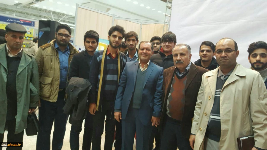 بازدید مسئولین، کارکنان، استادان و دانشجومعلمان دانشگاه فرهنگیان از نمایشگاه کتاب استان 2