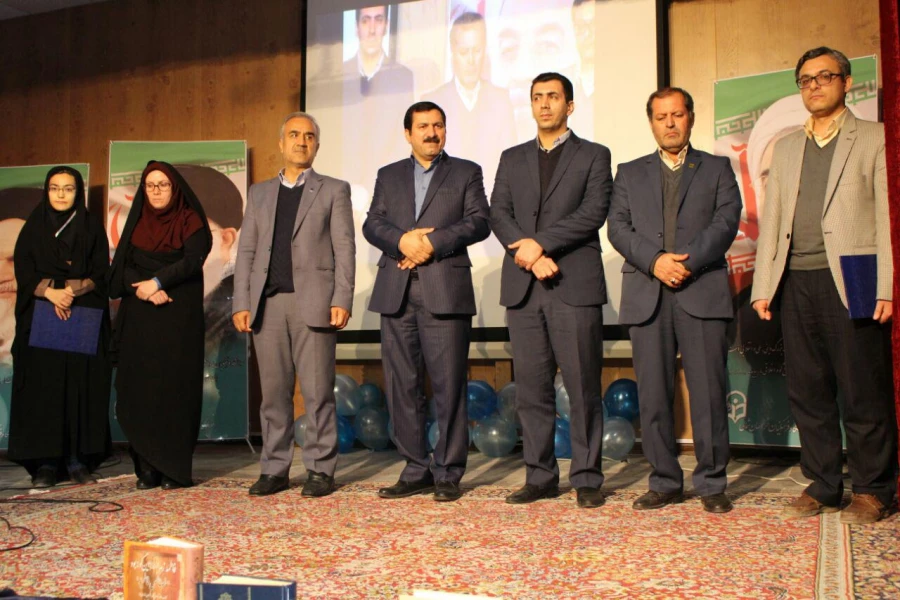 مراسم تجلیل از پژوهشگران برتر  دانشگاه فرهنگیان خراسان شمالی برگزارشد 3