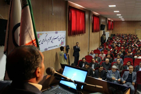 مراسم تجلیل از پژوهشگران برتر  دانشگاه فرهنگیان خراسان شمالی برگزارشد 6