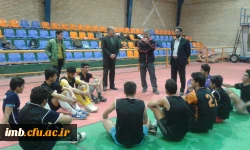 مسابقه فوتسال تیم های پردیس امام محمد باقر(ع)و دانشگاه پیام نور استان 2